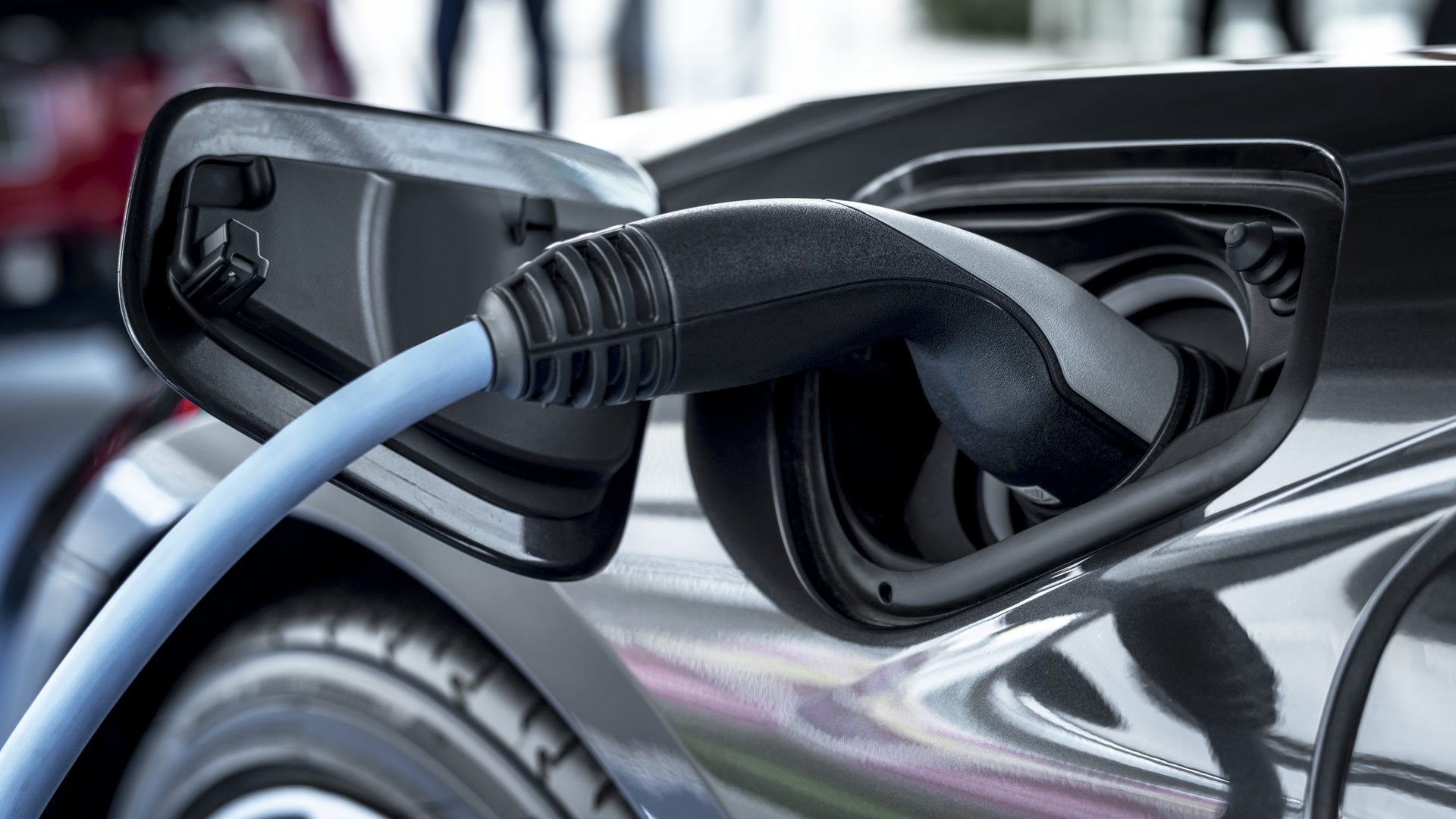 electric car charging station